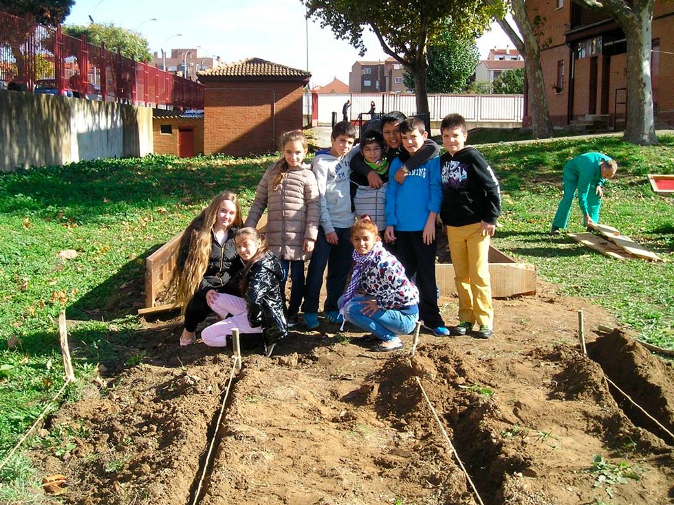 Red de Ecohuertos Escolares Comunitarios - Universidad de Salamanca